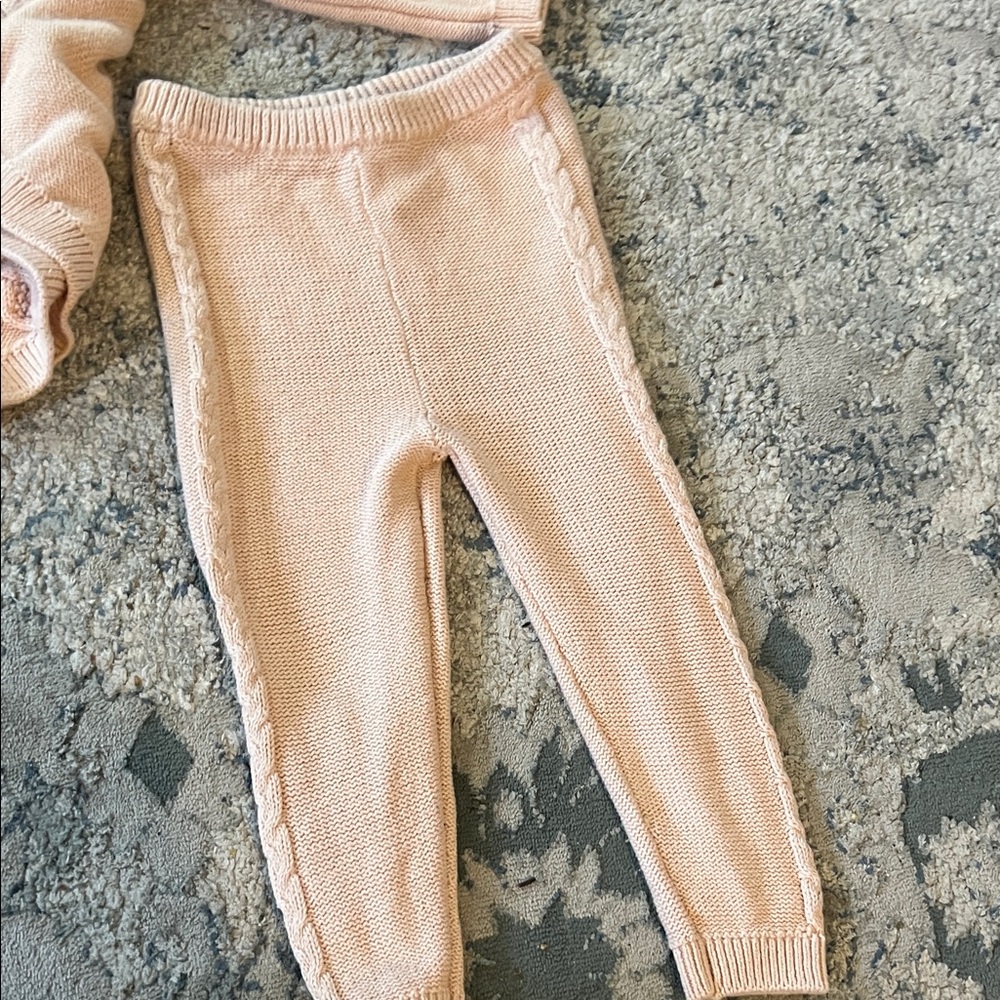 Nicole Miller Pink Matching Sweater Set - Picture 5 of 10